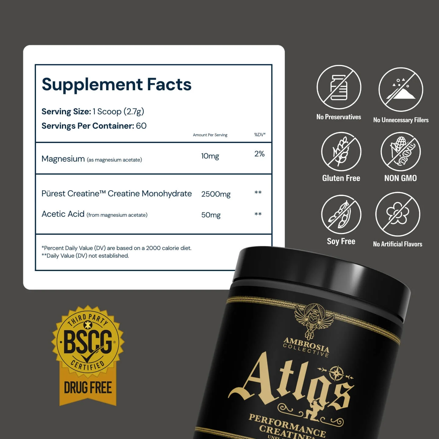 Atlas Performance Creatine - Image 3
