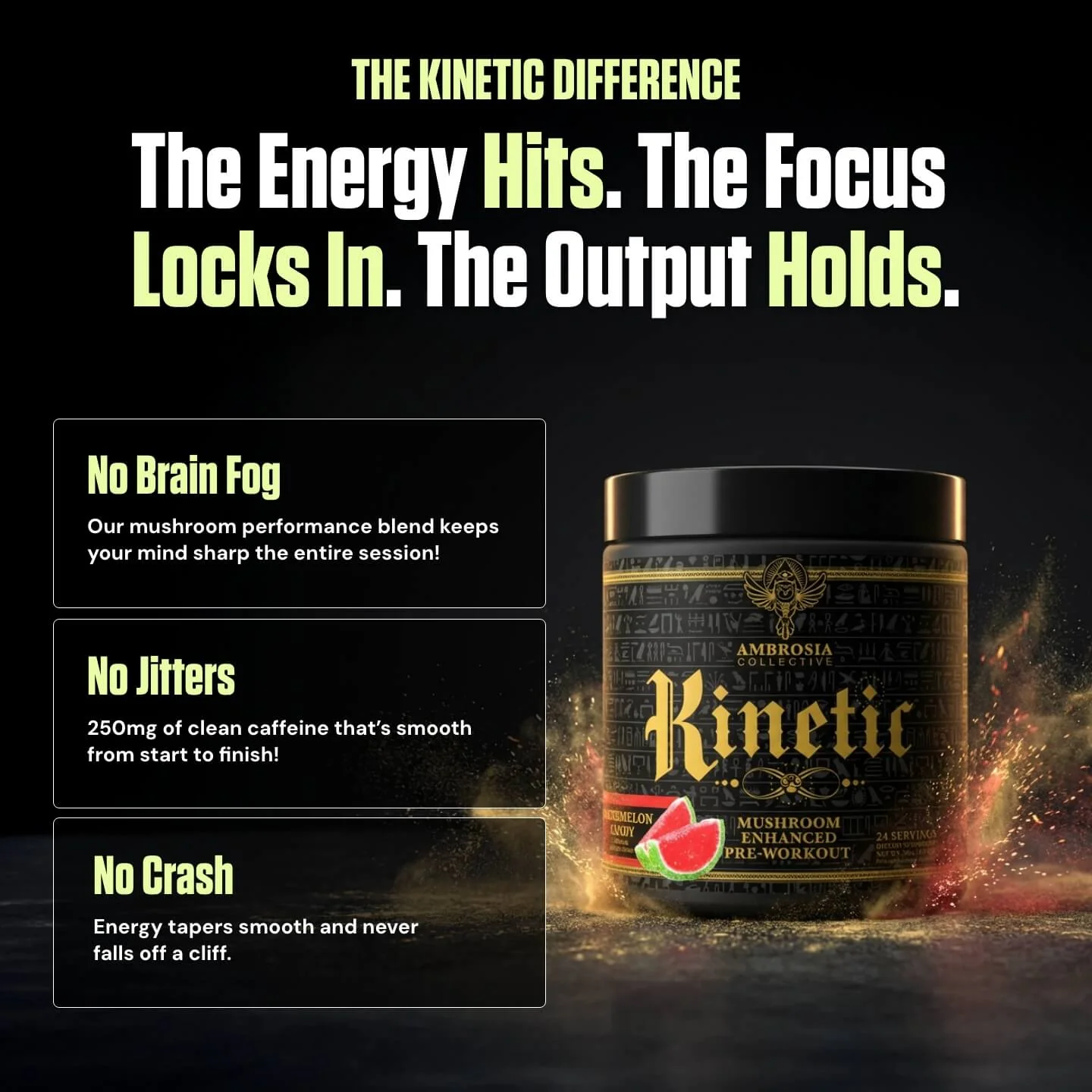 Kinetic™ - Mushroom Enhanced Pre-Workout - Image 3