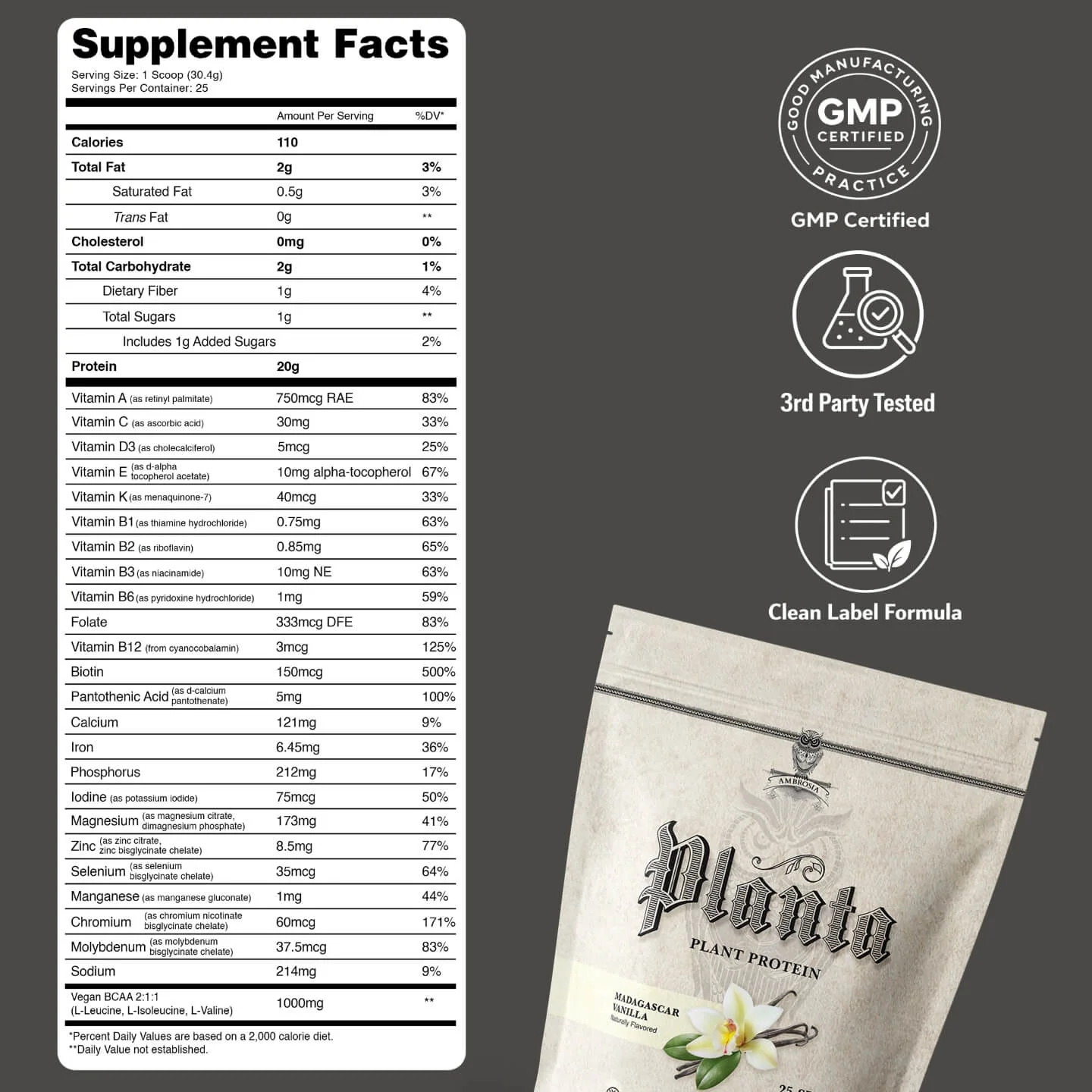 Planta® - Premium Plant Protein (25 Servings) - Image 103