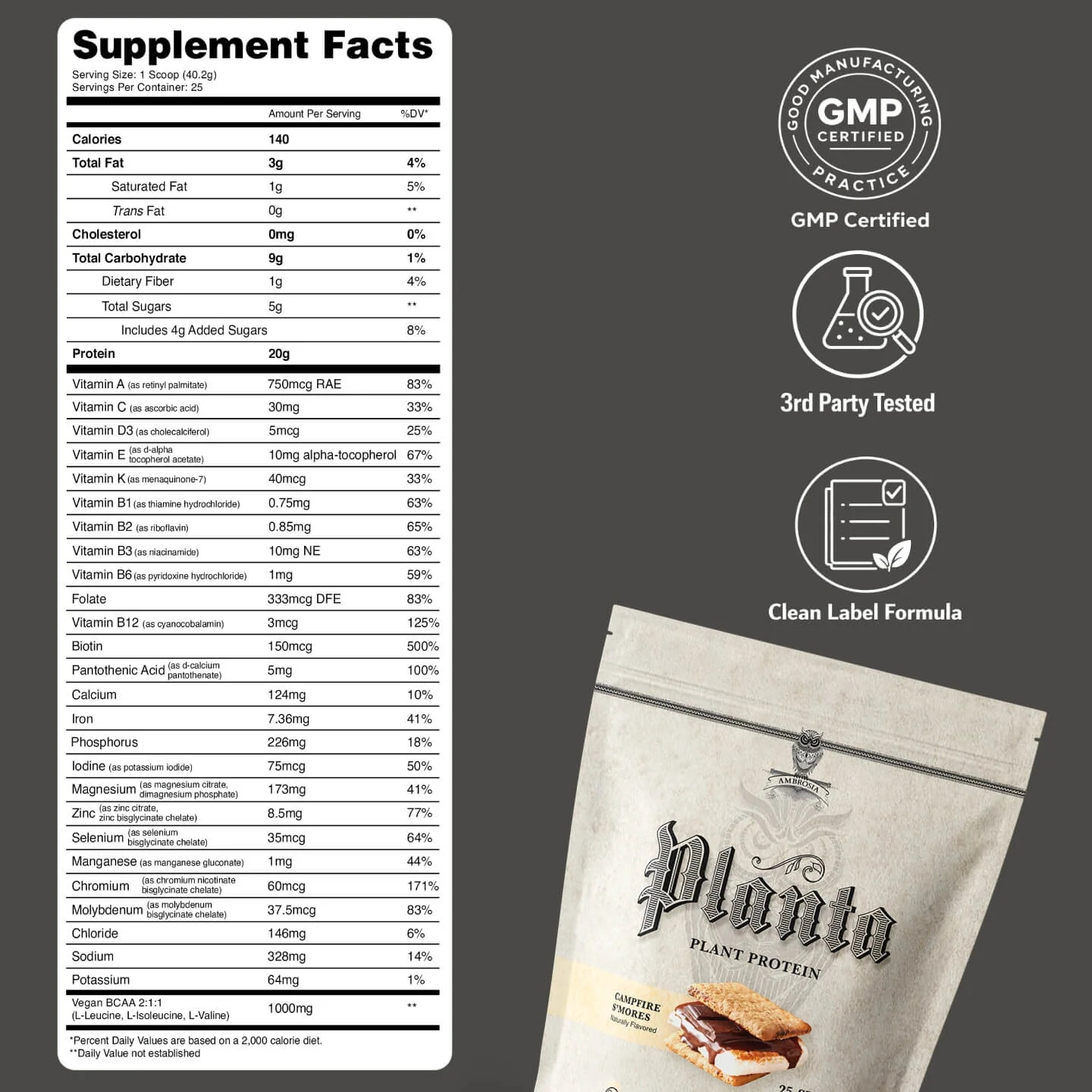 Planta® - Premium Plant Protein (25 Servings) - Image 112