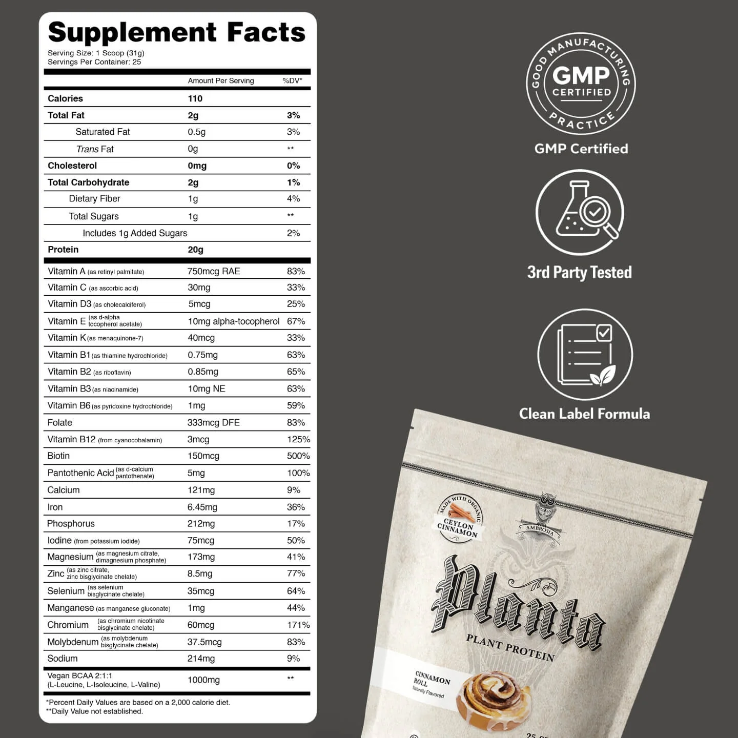 Planta® - Premium Plant Protein (25 Servings) - Image 121