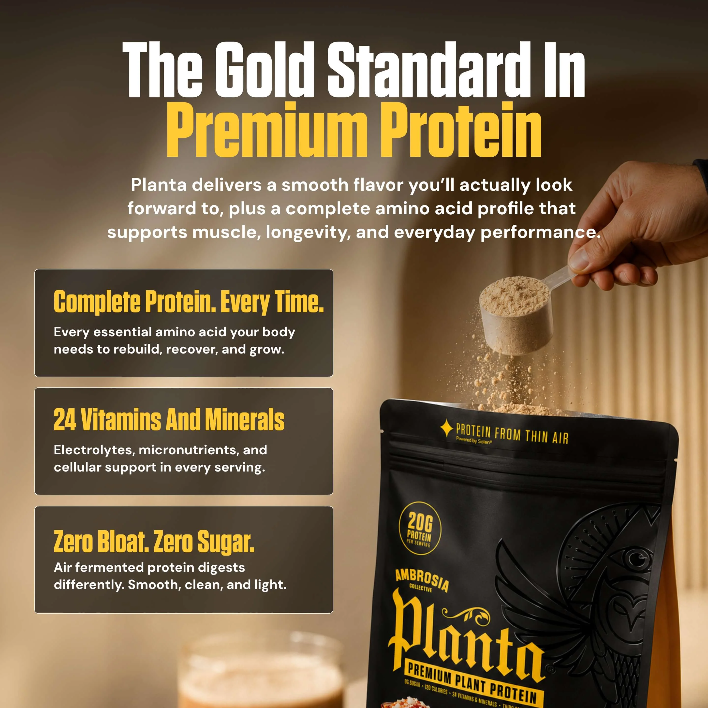 Planta® - Premium Plant Protein (25 Servings) - Image 16
