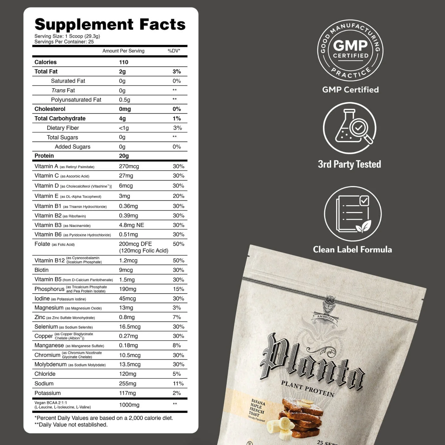 Planta® - Premium Plant Protein (25 Servings) - Image 31