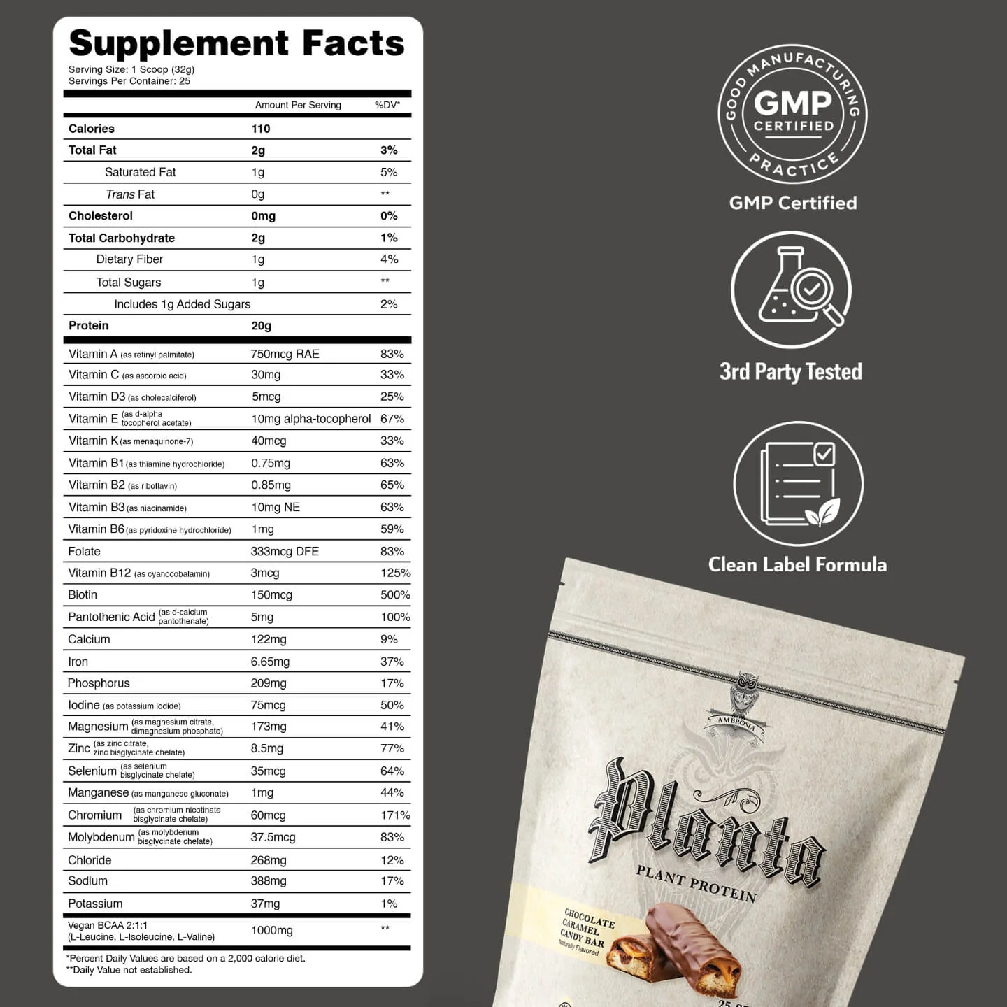 Planta® - Premium Plant Protein (25 Servings) - Image 41