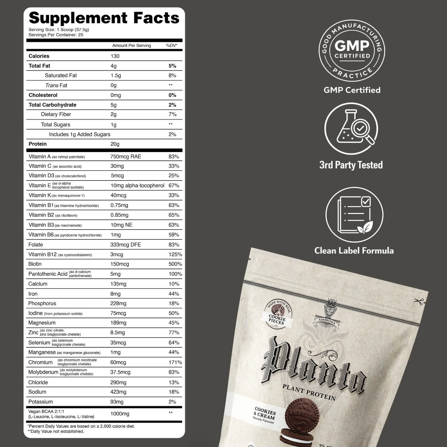 Planta® - Premium Plant Protein (25 Servings) - Image 49