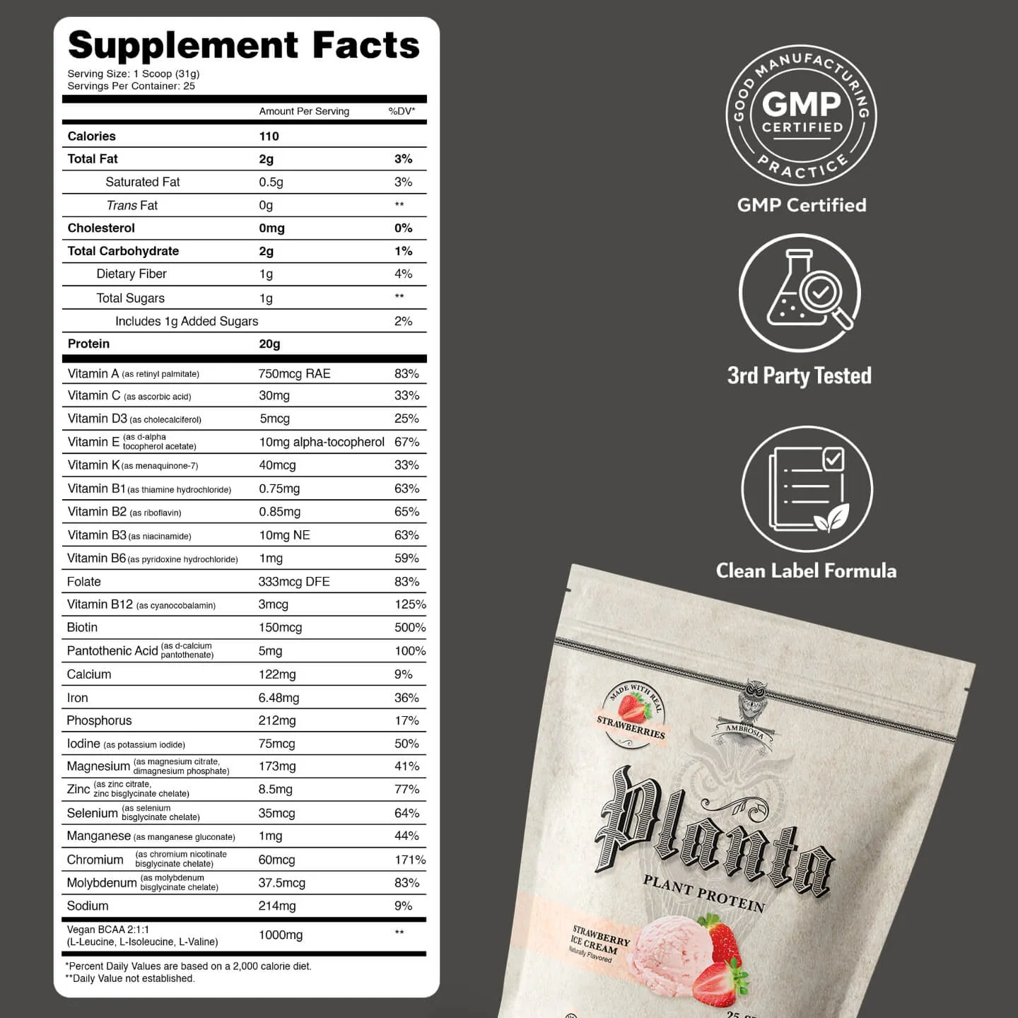 Planta® - Premium Plant Protein (25 Servings) - Image 58